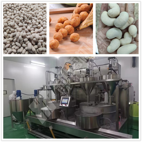 Testing of Automatic Nuts Coating Machine