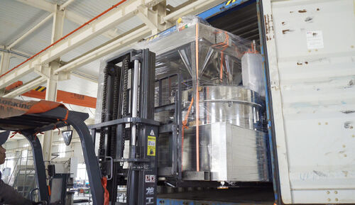 Successful shipment of three-station automatic coating machine project to Brazilian customer