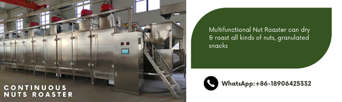 Latest company news about Continuous Nuts Roaster Mutifunctional Nuts Baking Oven