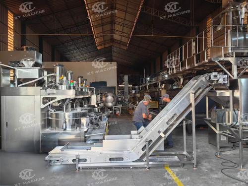 Latest company news about Automatic Nuts Coating and installing in Brazil's workshop