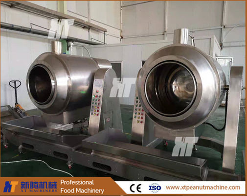 Good price ISO Peanut Sugar Coating Pan Machine Sugar Coating And Heating Machine online