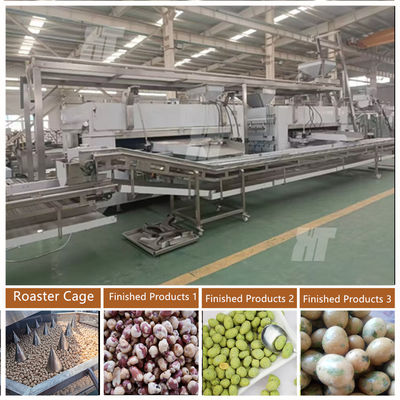 Good price Flat Dry Nuts Roasting Machine online
