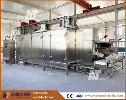 Good price Commercial Continuous Nuts Roaster Multifunctional Nuts Roaster online
