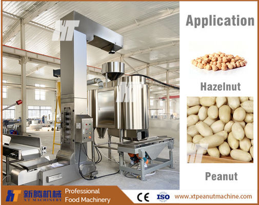 Good price New Way Blanched Peanut Processing Line Peanut Blanching Machine By Air 1000kg/h online
