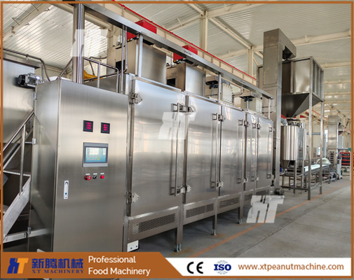 Advanced Temperature Control Peanut Roasting blanching Line