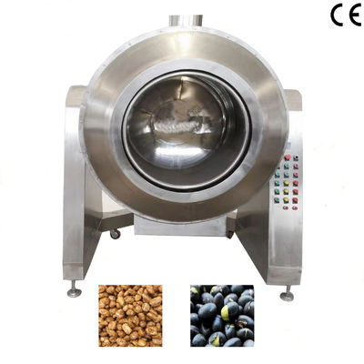 Good price Fully Automatic Temperature Control Roller Roaster with SUS304 Material for Nut Processing online