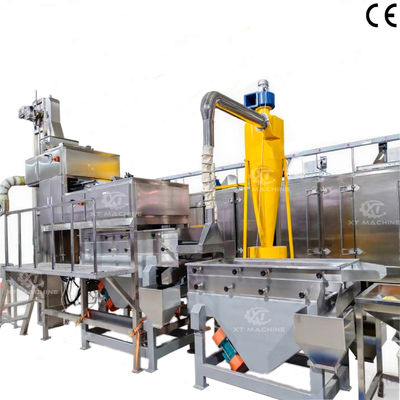 Good price Full Automatic Peanut Air Blancher For Food Industry 800-1000kg/h Capacity 100% Breaking Rate online