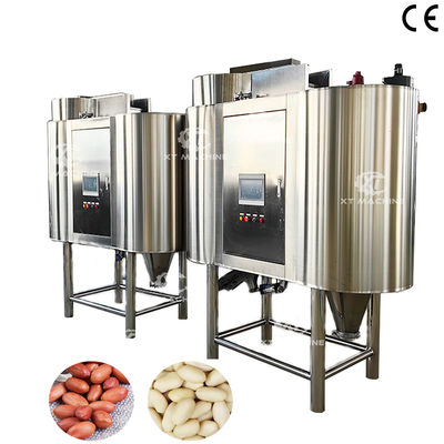 Good price 220V/380V Automatic Peanut Hazelnut Peeling Machine 2000KG/H online