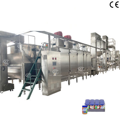 Good price Multifunctional Peanut Butter Production Line with 200-300 Meshes Fineness and Strict Quality Inspection in Fully Enclosed Sterile Environment online
