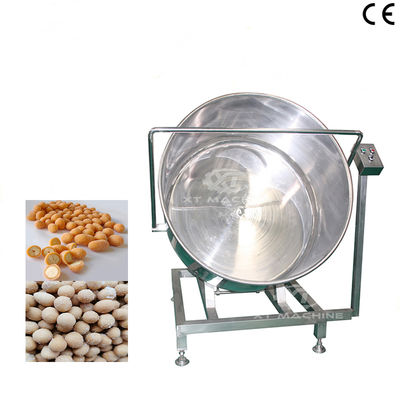 Good price Food Grade Electricity Heating Automatic Peanut Batch Coating Machine online