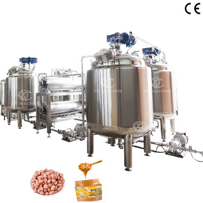 Good price Customized Processing Capacity Heating And Insulation Mixing Tank Peanut Butter Filling Machine For Almond Butter Peanut Butter online