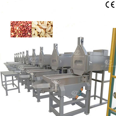 Good price Full Automatic High Blanching Rate Peanut Slitting Blanching Machine online
