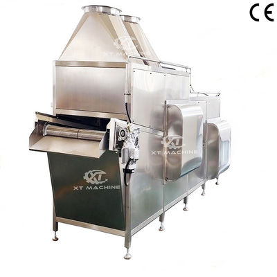 Good price 600-1800kg/h Automatic Peanut Cooling Machine Nuts Roasting Cooler LNG/LPG Gas Heating online
