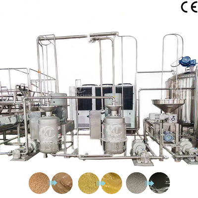 Good price 1000~1500KG/H High Speed Cutting And Milling Machine Peanut Butter Making Machine online