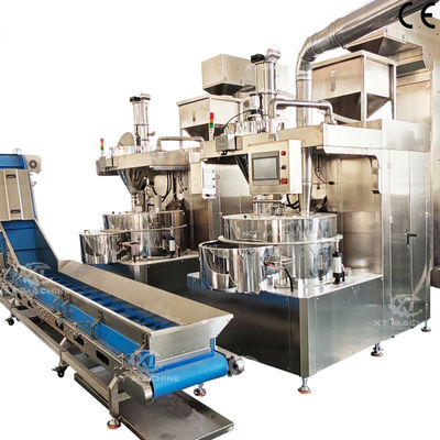 Good price Automatic Nut Coating Machine 500-1000kg/h Snack Food Coating Machine with PLC Control online