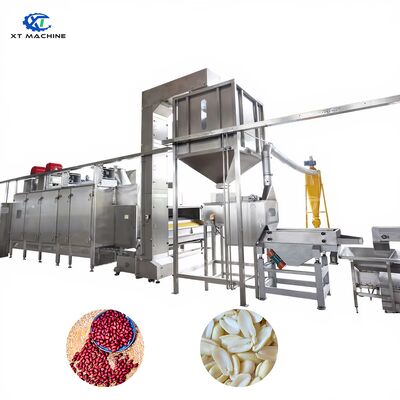 Good price Professional Split Peanut Blancher with 800-1000kg/h Capacity and 98-99% Peeling Rate for Efficient Peanut Processing online