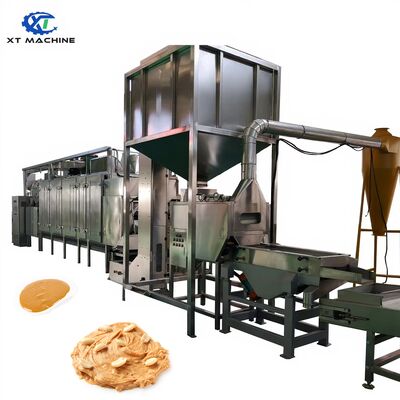 Good price Fully Automatic SUS 304 Stainless Steel Peanut Butter Production Line for Multi-Formula Processing online