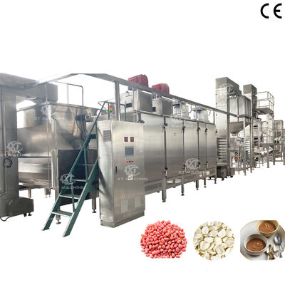 Good price 1000kg/h Capacity Peanut Butter Production Line Nut Processing Equipment with Fully Enclosed Sterile Production online