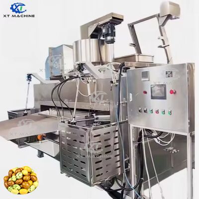 Good price Professional 50 kg/h Capacity 304 Stainless Steel Gas/Oil-Fired Swing Roaster Machine for Coated Peanuts and Nuts online