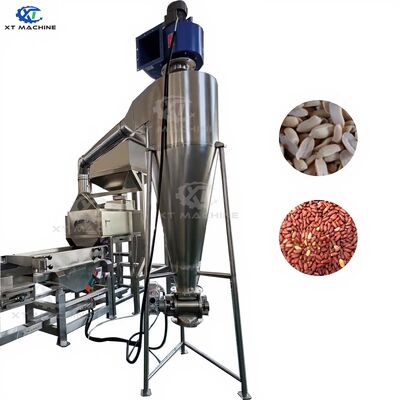Good price 800-1000kg/h Capacity SUS304 Split Peanut Blancher with 98-99% Peeling Rate for Efficient Peanut Processing online