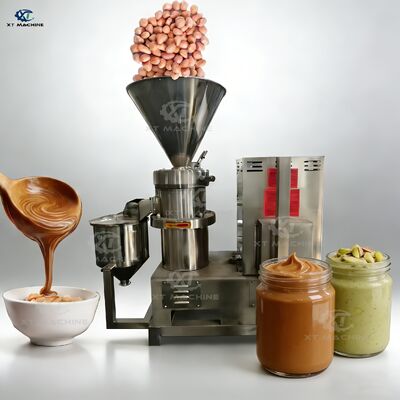 Good price XT Industrial Coll Mill Grinder for Peanut Butter and Tahini Processing with SUS304 Material 130-150kg/h Capacity and High Production Efficiency online