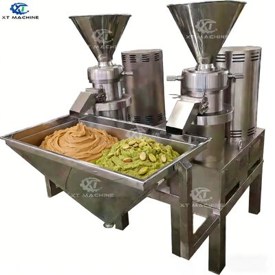 Good price SUS304 Peanut Butter Grinding Machine with 130-150kg/h Capacity and Compact Design online