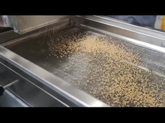 The vibrating screen