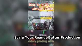 Want to boost peanut butter/almond paste production? Choosing the right equipment is crucial.