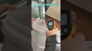 Peanut Butter Grinding Machine Test Video/Sweet and Rich#machine#factory#peanutbutter#nut#butter
