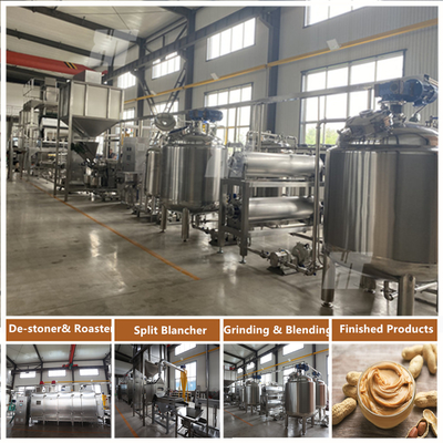 Good price 2000kg/H Automatic Peanut Butter Making Machine online