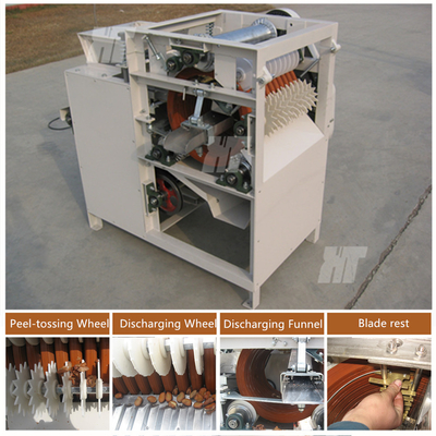 Good price Chickpeas Chana Peeling Machine 250kg/H Groundnut Frying And Peeling Machine online