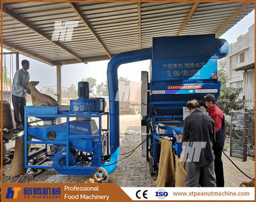 Good price Carbon Steel Peanut Shelling Machine Electric Groundnut Shell Removing Machine online