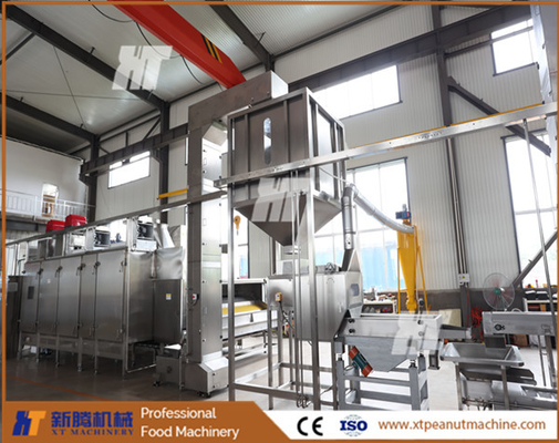 Good price Automatic Roasted Peanut Peeling Machine Half Kernel Peanut Blancher Machine online