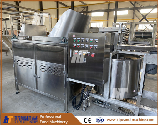 Good price Batch Type Peanut Frying Machine Gas Electric Cashew Nut Frying Machine online