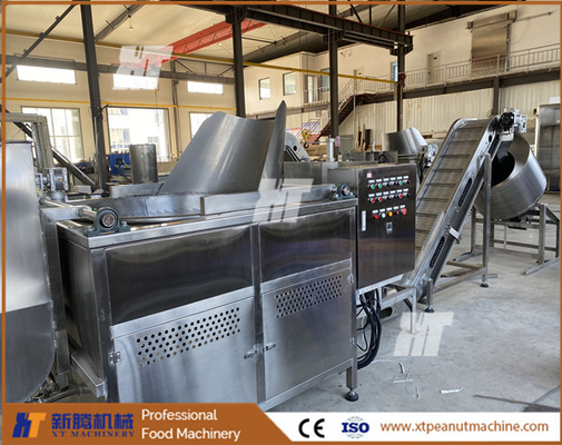 Good price Broad Bean Peanut Frying Machine Fava Bean Horse Bean  Batch Fryer Machine ISO online