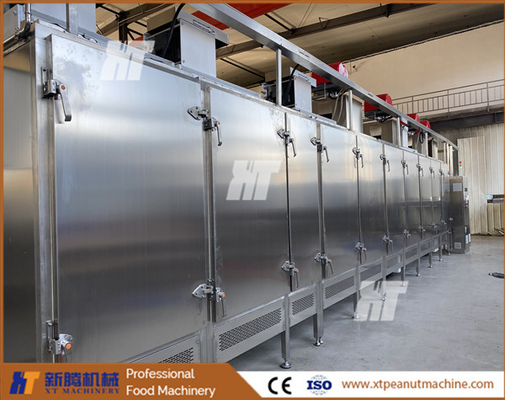 Good price Continuous Nut Roasting Equipment Cashew Electric Nut Roasting Machine online