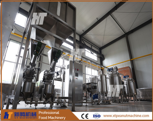 Good price Food Grade 304 Peanut Butter Production Line 400kg Peanut Butter Grinding Machine online