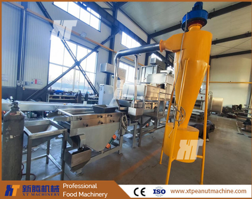 Electricity Powered Low Noise Peanut Cutting Crushing Machine With 7.5KW Power