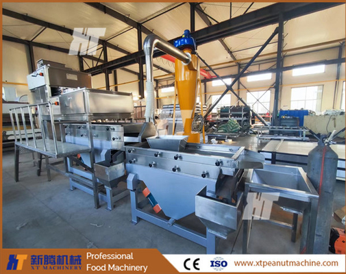 Good price Linear Peanut Processing Machines Vibration Sieve Machine Peanut Chopping Machine online