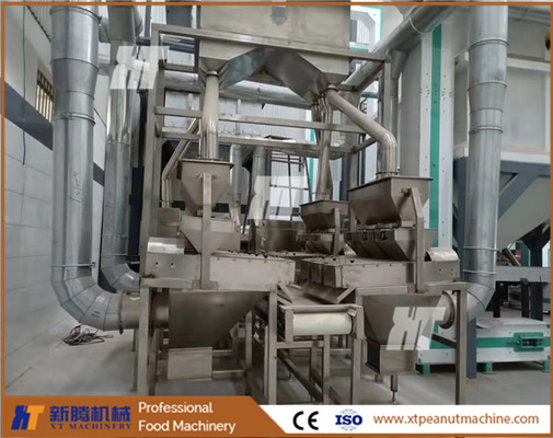 Good price High Capacity Peanut Blanching Machine Roasted Groundnuts Peanut Skin Peeler online