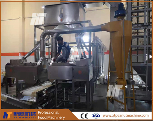Good price Whole Kernel Peanut Blanching Equipment SUS304 Dry Peanut Blancher Machine online