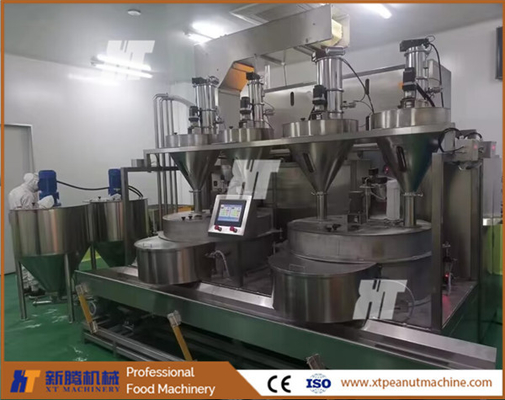 Versatile Automatic Peanut Burger Making Machine For Flavored Coated Peanuts