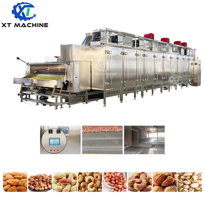 Good price Fully Automatic Peanut And Cashew Roasting Machine With Air Cooling Technology online