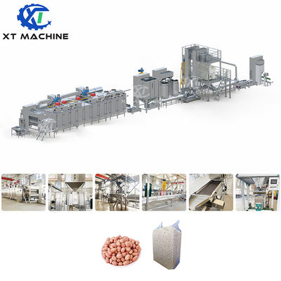Good price Automatic PLC Control Peanut/Hazelnut/Pistachio Blanching Machine with Vacuum Package Machine online