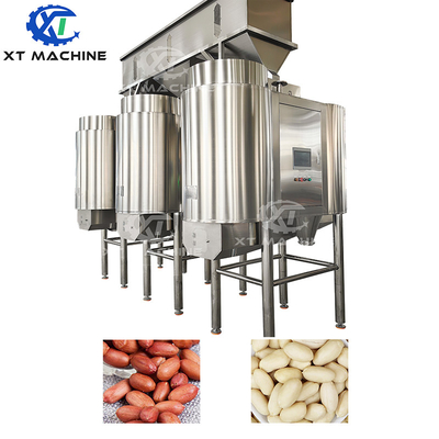 Factory direct sale Roasted Peanut Blanching Machine Hazelnut Blanching Machine Peanut Peeling Machine