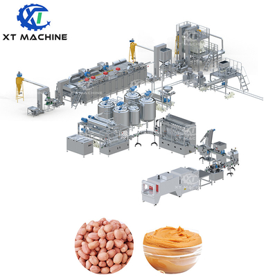High Capacity Peanut Butter Sesame Butter Grinding Machine Almond Butter Production Line