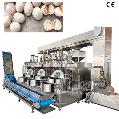 PLC Controlled High-Speed Spinning Automatic Peanut Coating Machine 300-400kg/h