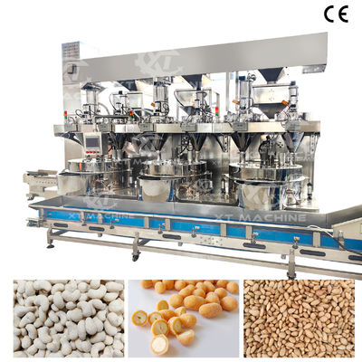 Good price Professional Stainless Steel Automatic Peanut Coating Machine with 200-250kg/h Capacity and Single Pan Design online