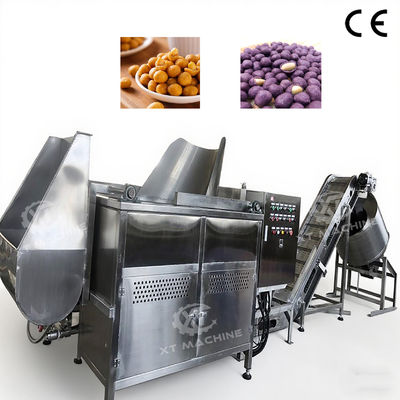 Industrial Peanut Frying Machine with 304SUS Stainless Steel Construction and Intelligent Temperature Control for 350L Oil Capacity