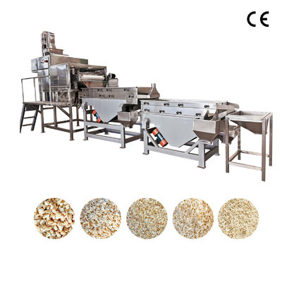 Good price 500kg/h 7.5kw 3-Stage Peanut/Cashew/Almond Chopping Machine for Nut Processing online